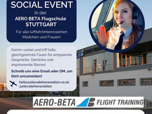 Social Event In der AERO BETA Flugschule Stuttgart!