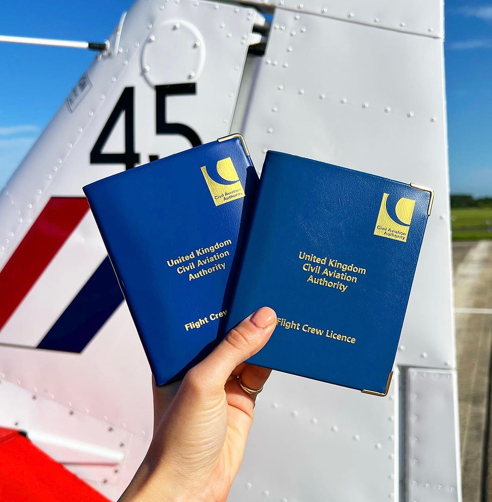 Pilotenlizenzen.